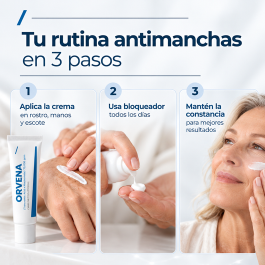 Crema Antimanchas Rostro y Manos